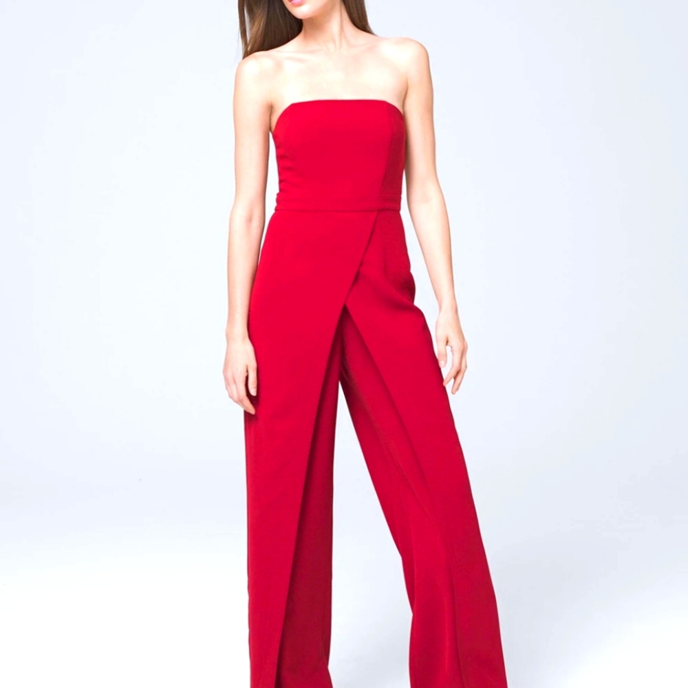 White House Black Market Jumpsuit - Size 2 - Dark Rouge- New with original tag